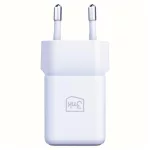 Fali töltő 3MK Hyper GaN Charger 20W 1xUSB-A 1xUSB-C PD QC4+ fehér