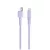 Setty USB-USB-C kábel 1,5 m 2,1 A KSA-C-1.529 lila
