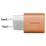Fali töltő Energea Ampcharge GaN35 USB-C/USB-A PD/PPS/QC3.0 35W narancssárga