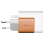 Fali töltő Energea Ampcharge GaN35 USB-C/USB-A PD/PPS/QC3.0 35W narancssárga