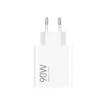 Xiaomi MDY-15-EK USB-A 90W utazó töltő CSOMAGOLÁS NÉLKÜL fehér
