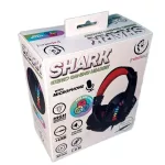 Rebeltec SHARK gaming fejhallgató jack és USB csatlakozással