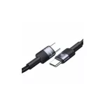 USAMS USB-C to USB-C fonott kábel készlet 30 db 3A 1,2m SJ724ZJ01 (US-SJ724)