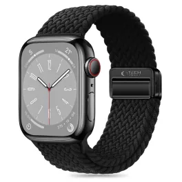   TECH-PROTECT NYLONMAG Apple Watch 8/9/10/11/SE készülékhez tok (40/41/42 mm) fekete