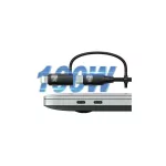 USAMS kábel U85 2xUSB-C/USB/Micro-USB/Lightning 6in1 1.2m 100W PD Fast Charge fekete SJ645USB01