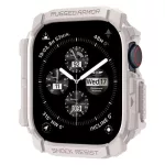 SPIGEN RUGGED ARMOR Apple Watch 10/11 (46 MM) készülékhez tok – dűne bézs
