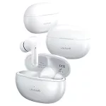 USAMS Bluetooth 5.3 vezeték nélküli fejhallgató TWSX-Don Series Dual mic ENC fehér/fehér BHUXD02