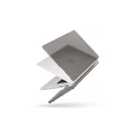 UNIQ Claro Bookcase tok MacBook Pro 16" (2021) készülékhez füst matt szürke