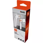 JBL T110 fülbe illeszkedő fejhallgató 3,5mm fehér