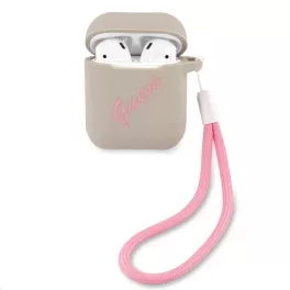 Guess Apple Airpods tok, szürke, GUACA2LSVSGP