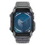 SPIGEN RUGGED ARMOR "PRO" Apple Watch 10/11 (46 MM) készülékhez tok sötétszürke