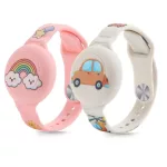 TECH-PROTECT SMOOTH FOR KIDS 2 db AirTag tok APPLE AIRTAG 1/2 készülékhez színes