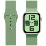 OBAL:ME szilikon csuklószíj Apple Watch készülékhez 42-49mm M-L zöld
