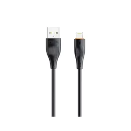 T-PHOX X-LITE Lightning kábel 1 m 3 A fekete