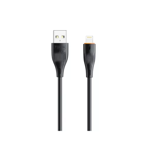 T-PHOX X-LITE Lightning kábel 1 m 3 A fekete