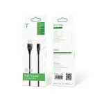 T-PHOX X-LITE Lightning kábel 1 m 3 A fekete