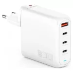 4smarts Flex Pro 100W hálózati töltő 3x USB-C + 1x USB-A fehér