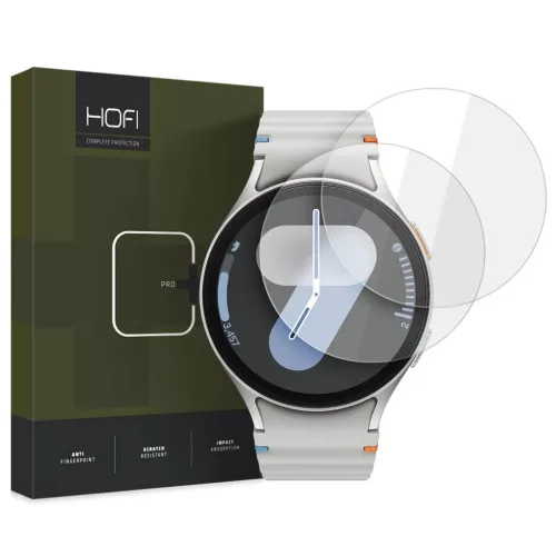 HOFI GLASS PRO+ 2-PACK Samsung Galaxy Watch 4 / 5 / 6 / 7 / FE (40 MM) készülékhez edzett üvegfólia átlátszó
