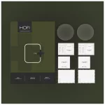 HOFI GLASS PRO+ 2-PACK Samsung Galaxy Watch 4 / 5 / 6 / 7 / FE (40 MM) készülékhez edzett üvegfólia átlátszó