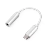 Setty USB-C–3,5 mm jack átalakító fehér