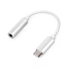 Setty USB-C–3,5 mm jack átalakító fehér