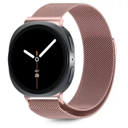   TECH-PROTECT MILANESEBAND Samsung Galaxy Watch 8 / Classic készülékhez (40 / 44 / 46 MM) rózsaarany