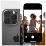 iPhone 17 Pro Max készülékhez kamera lencsevédő TECH-PROTECT CAMALLOY FIT+ ezüst