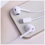 Maxlife vezetékes fülhallgató MXEP-04 USB-C fehér