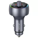USAMS CC328 autós töltő 30W 1xUSB-A 1xUSB-C Bluetooth FM tarnish