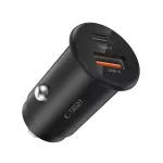 TECH-PROTECT CC02 2-PORT autós töltő PD 35W / QC3.0 fekete