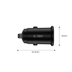 TECH-PROTECT CC02 2-PORT autós töltő PD 35W / QC3.0 fekete