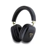 Guess PU Leather 4G Triangle Logo vezeték nélküli fejhallgató fekete