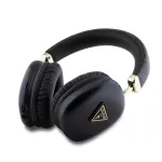 Guess PU Leather 4G Triangle Logo vezeték nélküli fejhallgató fekete