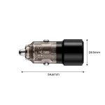 TECH-PROTECT CC03 2-PORT Autós Töltő PD 75W fekete