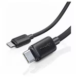 USAMS KY Series US-SJ691 60W USB-C to USB-C kábel 1m fehér