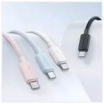 USAMS KY Series US-SJ691 60W USB-C to USB-C kábel 1m fehér
