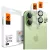 SPIGEN Optik Pro Glas.TR "EZ FIT" kameravédő 2-PACK iPhone 16 / 16 Plus / 17 készülékhez zöld