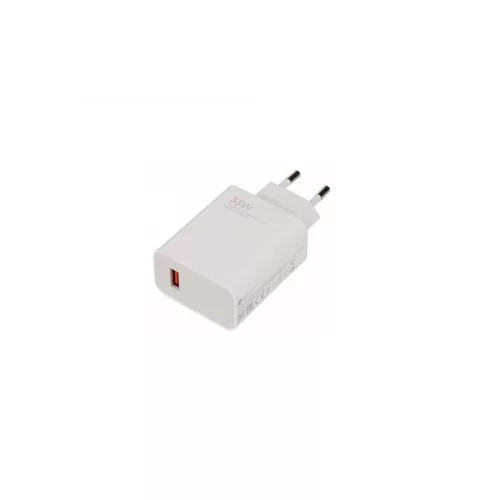 Xiaomi MDY-16-EF USB-A 33W úti töltő - csomagolás nélküli gyári fehér