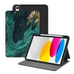 TECH-PROTECT LAMANO iPad tok, iPad 10.9” 10/2022 és iPad 11” 11/2025 készülékhez, zöld AURA