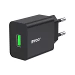 BWOO fali töltő CDA249 5V 2,4A USB-A fekete