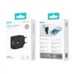 BWOO fali töltő CDA249 5V 2,4A USB-A fekete