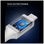 SPIGEN EB24012CC ESSENTIAL TYPE-C KÁBEL 240W 120CM fehér