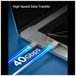 SPIGEN EB24012CC ESSENTIAL TYPE-C KÁBEL 240W 120CM fehér