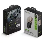 Fali töltő Energea TravelGo Adapter 45 2xUSB-C 45W arany-fekete