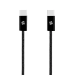   OBAL:ME Super Fast USB-C/USB-C fonott töltőkábel 100W 1m fekete