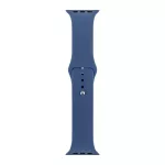 OBAL:ME szilikon szíj Apple Watch 42-49mm M-L készülékhez kék