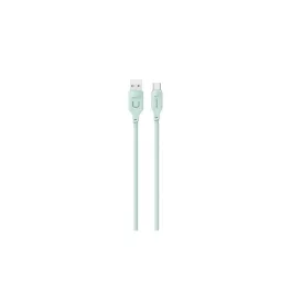   USAMS kábel USB-C 6A 1.2m Port Display gyors töltés Lithe Series zöld SJ568USB04 (US-SJ568)