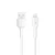 Maxlife MXUC-13 USB-A–Lightning kábel, 1,0 m, 3A, fehér