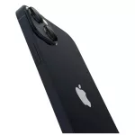 SPIGEN OPTIK.TR “EZ FIT” kameravédő 2 db – iPhone 14 / 14 Plus / 15 / 15 Plus készülékhez – fekete