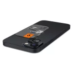 SPIGEN OPTIK.TR “EZ FIT” kameravédő 2 db – iPhone 14 / 14 Plus / 15 / 15 Plus készülékhez – fekete